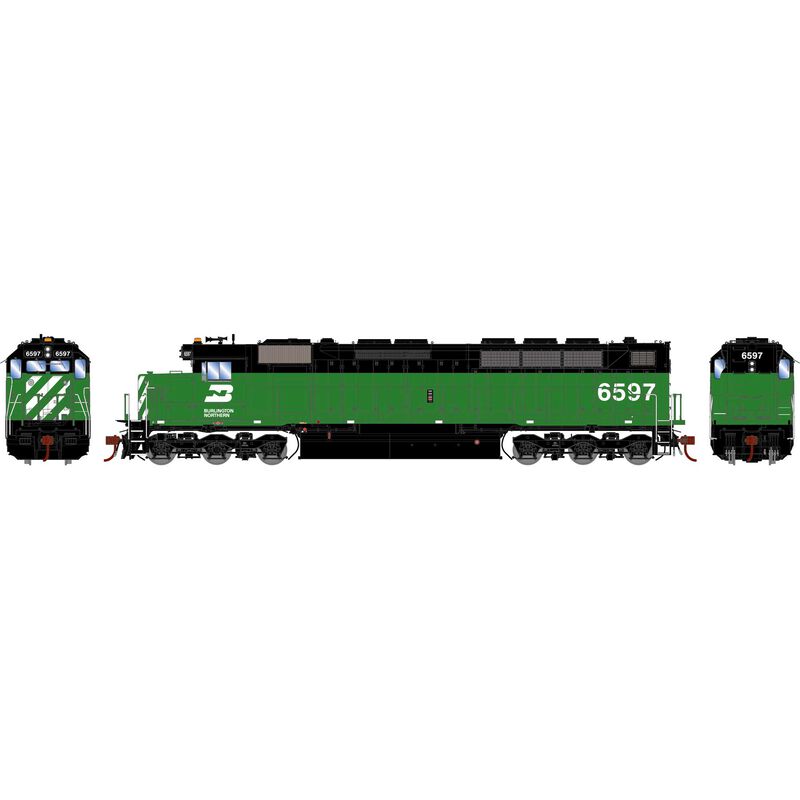 HO GEN SDP45 Locomotive, BN #6597 HO GEN SDP45 Locomotive, BN #6597