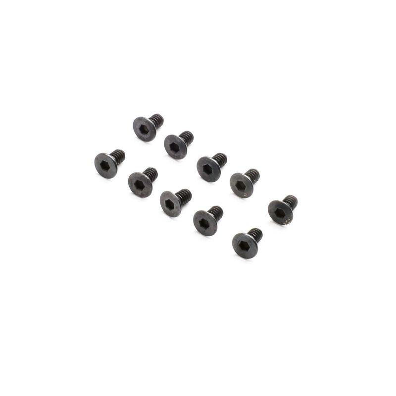 Flathead Screw, M2 x 4mm (10)