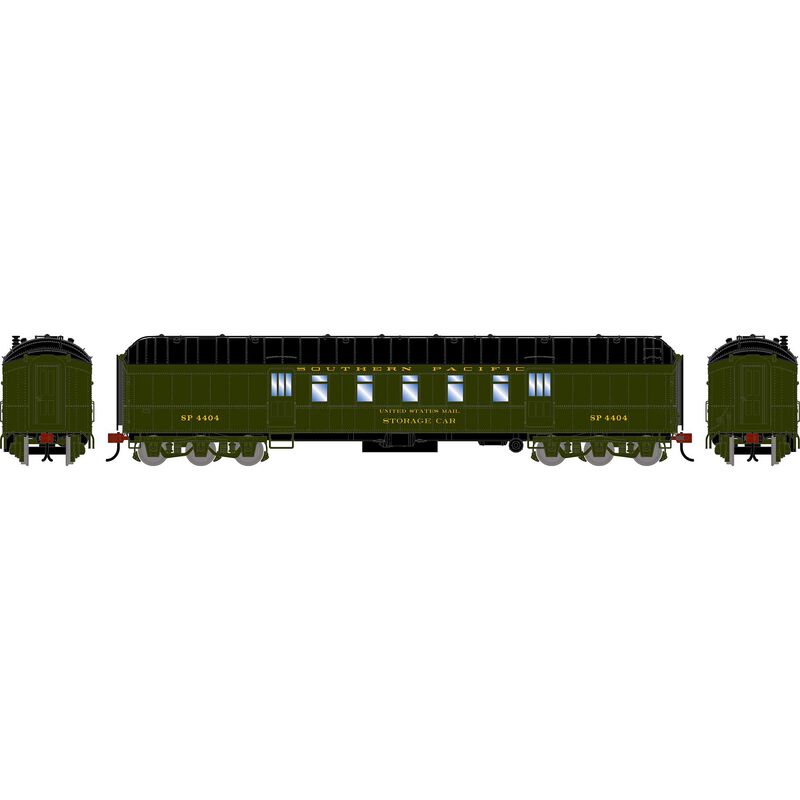 HO ATH 60' Pullman Common Standard Postal Storage Car, SP #4404