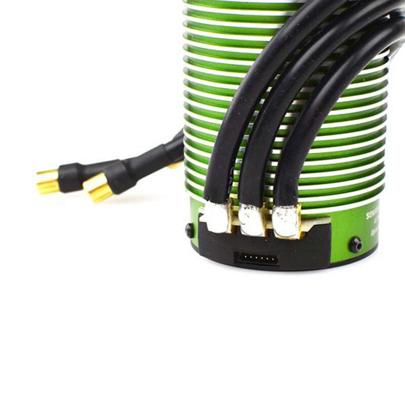 2040 4480KV Brushless Motor For 1/16 & 1/18 RC Cars - 4 Pole Sensorless High-Speed Motor With CNC Aluminum Shell