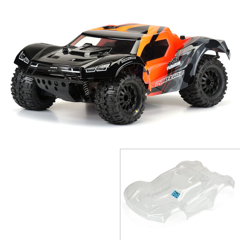 Pro-Line Racing 1/10 Pre-Cut Monster Fusion Clear Body: Short