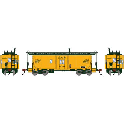 HO ATH Bay Window Caboose, CNW #11034 HO ATH Bay Window Caboose, CNW #11034