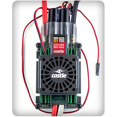Phoenix Edge HVF 160-Amp Brushless ESC with Fan, 3S-12S Phoenix Edge HVF 160-Amp Brushless ESC with Fan, 3S-12S