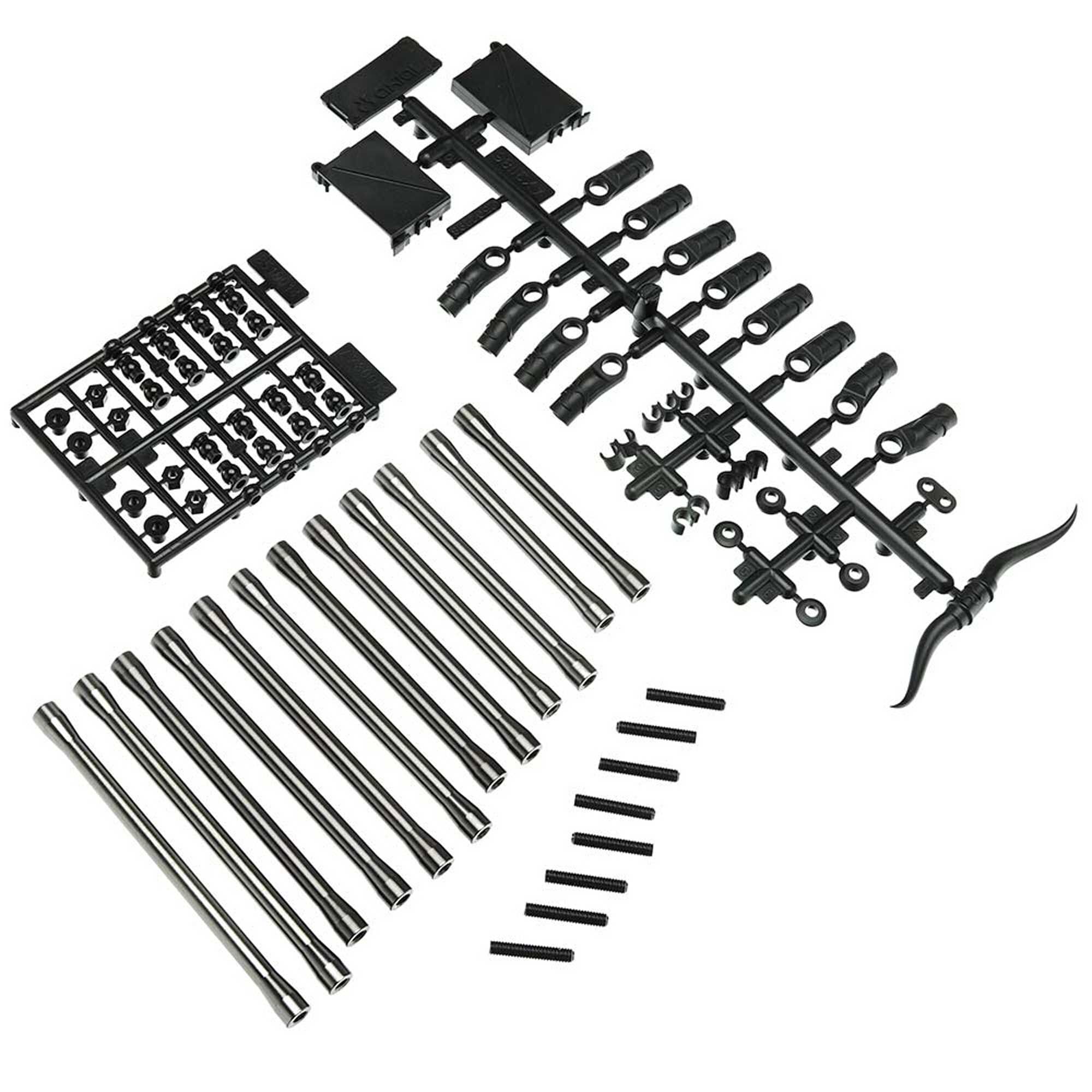Axial Rear Link Set Aluminum 80 94 101.5mm: SCX10 II | Horizon Hobby