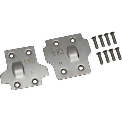 Stainless Steel Skid Plate Set: ARRMA 1/8 BLX Stainless Steel Skid Plate Set: ARRMA 1/8 BLX