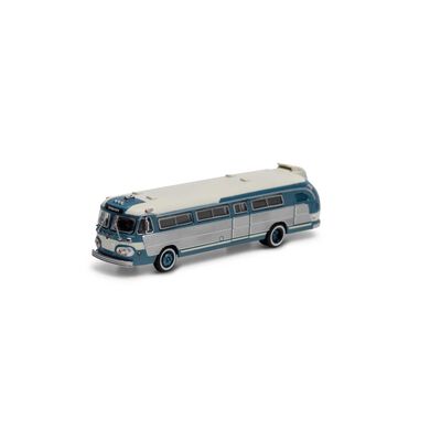N Intercity Bus, Teal & Cream N Intercity Bus, Teal & Cream
