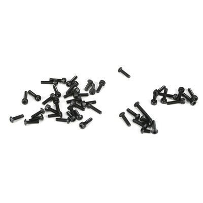 3mm BH & Cap Screw Asst (38): 5IVE-T, MINI WRC 3mm BH & Cap Screw Asst (38): 5IVE-T, MINI WRC