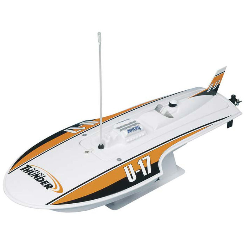 Mini Thunder Round Nose Hydroplane Orange A4