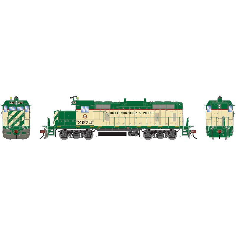 HO GP7u Locomotive, INPR #2074