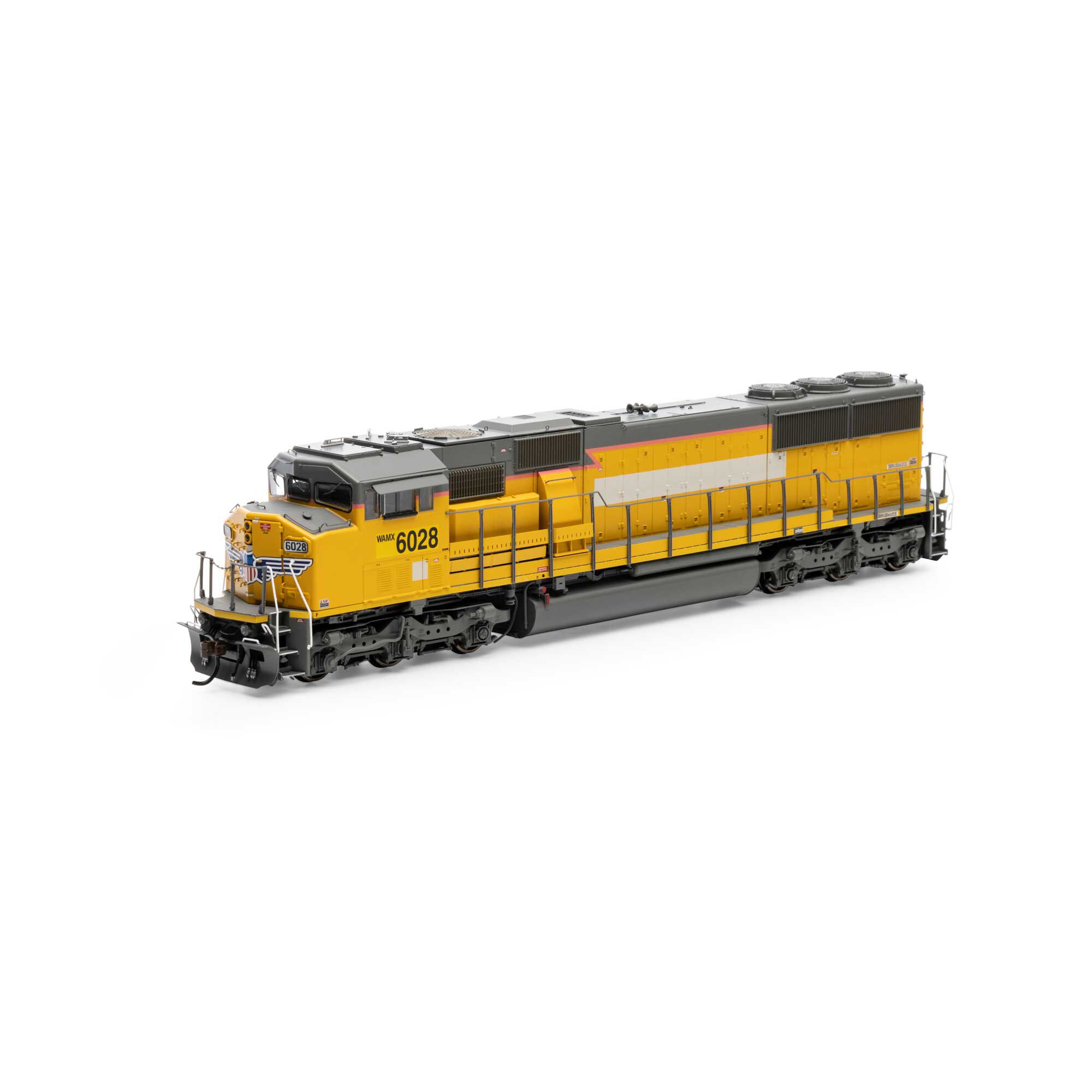 Athearn HO G2.0 SD60M Tri-Clops with DCC & Sound, Ex-UP WAMX #6028