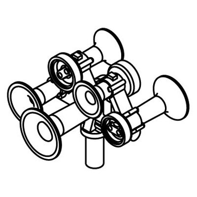 HO Horn Nathan M5R24 (3) HO Horn Nathan M5R24 (3)