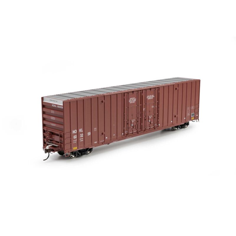 Athearn HO ATH 60' Gunderson High Cube Double Door Box Car, NOKL #603259 Athearn HO ATH 60' Gunderson High Cube Double Door Box Car, NOKL #603259