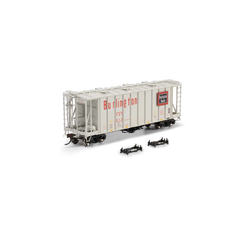 Athearn Genesis HO GEN GATC 2600 Airslide Covered Hopper, CBQ #813