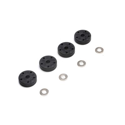 SCX6: Shock Piston & Shim Set (4) SCX6: Shock Piston & Shim Set (4)