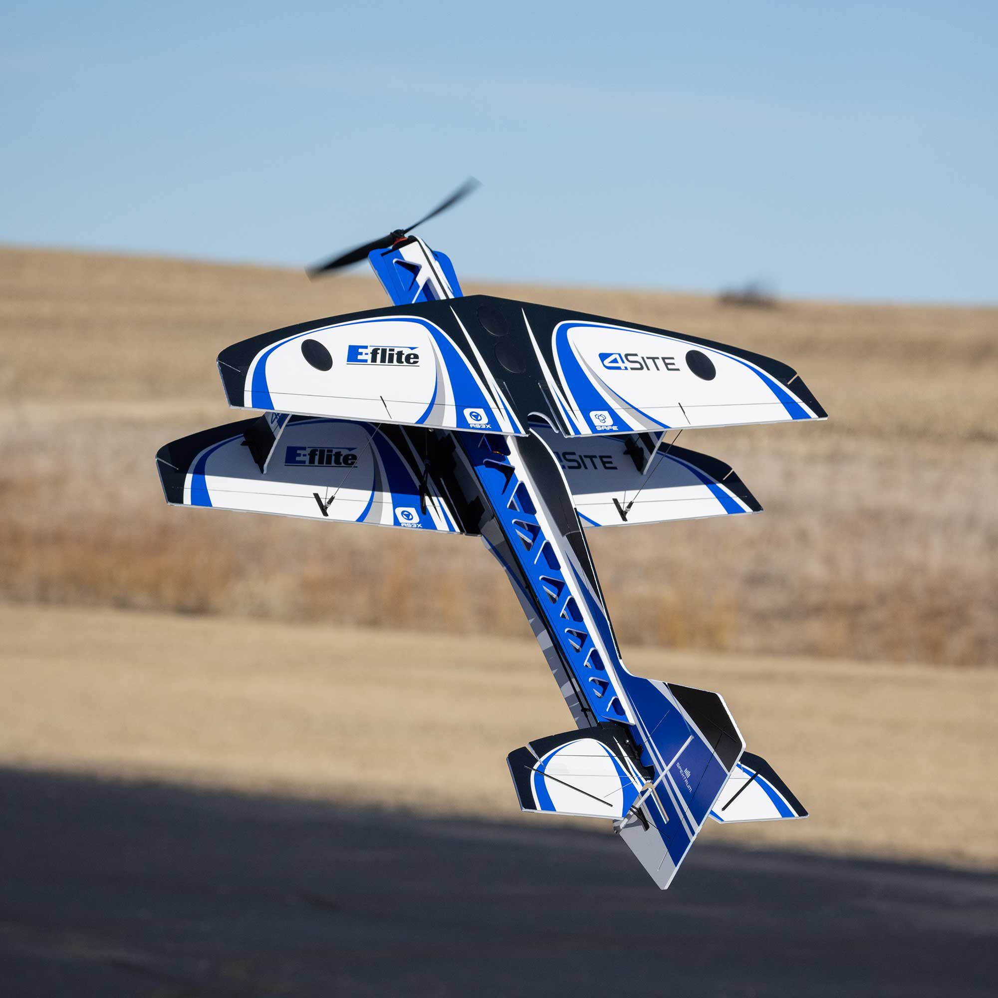 [���ܼ�] EFL02950 [E-FLITE(Blade)] 4-Site 3D FF(�÷� ��) 800mm BNF ������(AS3X �� SAFE Select ����)
