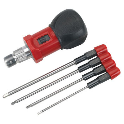 4-Piece Metric Hex Wrench Set with Handle 4-Piece Metric Hex Wrench Set with Handle