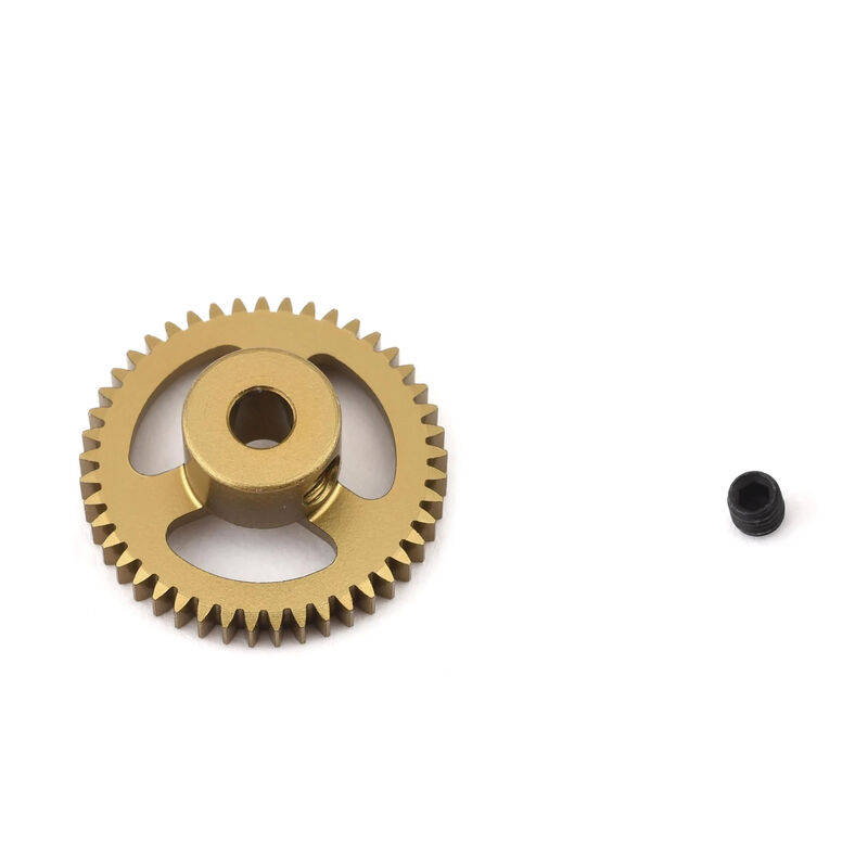 64P Ultra Lightweight Aluminum Pinion Gear, Thin Cut: 63T