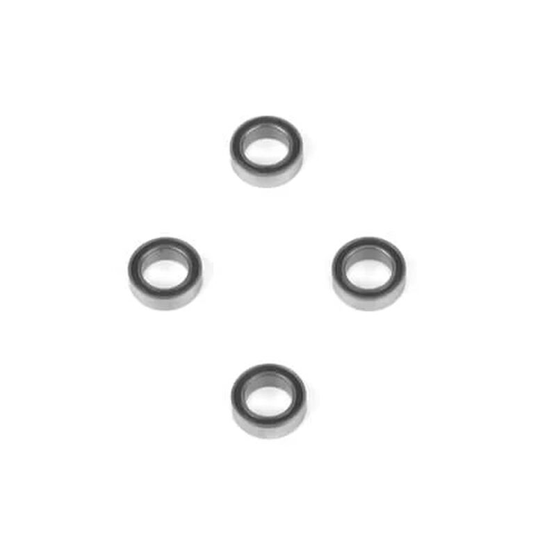 5x8x2.5mm Rubber Shielded Ball Bearings (4)