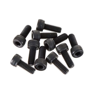 Cap Head 4x10mm, Black (10) Cap Head 4x10mm, Black (10)