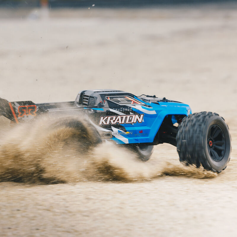 1/8 KRATON 6S BLX 4WD Brushless Speed Monster Truck with Spektrum RTR, Blue