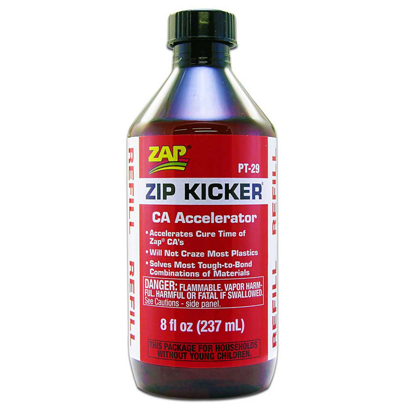ZAP Glue Zip-Kicker CA Accelerator Refill, 8 oz | Horizon Hobby