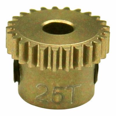 25t 64p Hard Anodized 7075 Pinion Gear 25t 64p Hard Anodized 7075 Pinion Gear