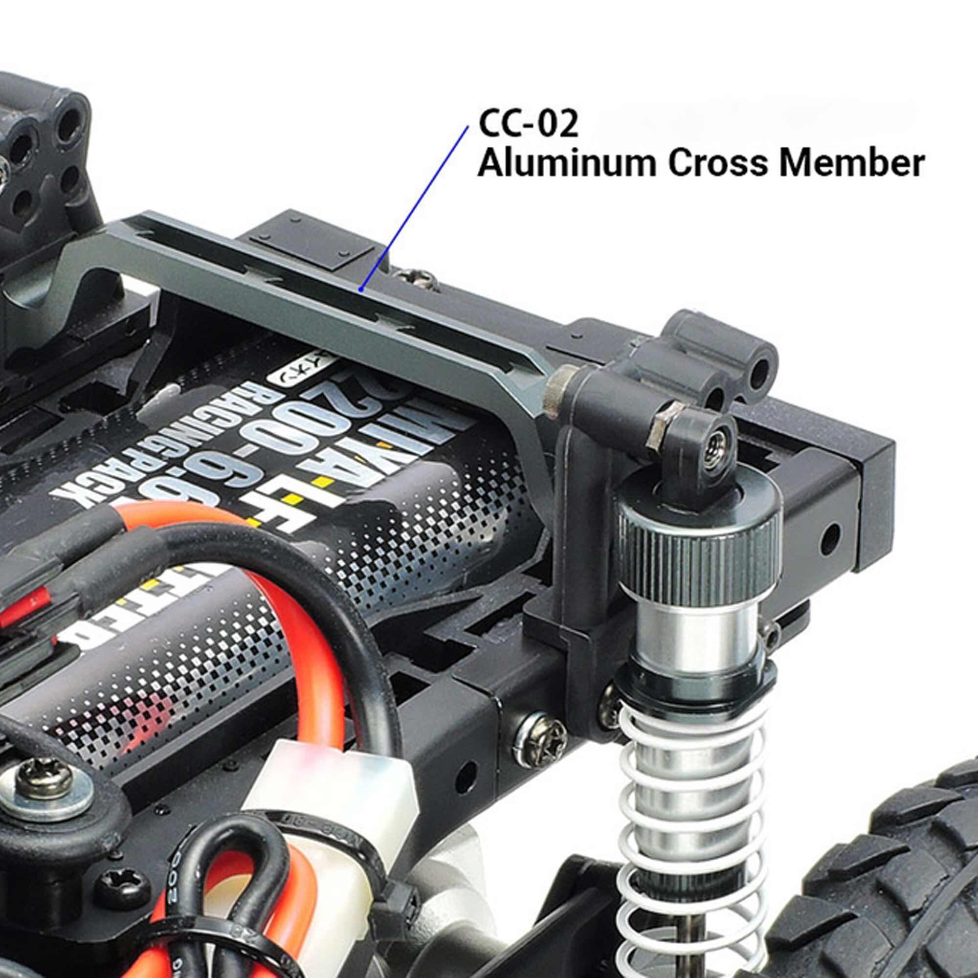 Tamiya Aluminum Rear Member: CC-02 | Horizon Hobby