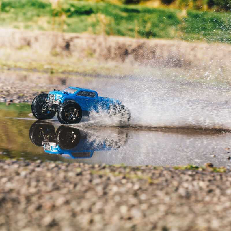 1/10 BIG ROCK CREW CAB 3S BLX 4WD Brushless RTR, Blue