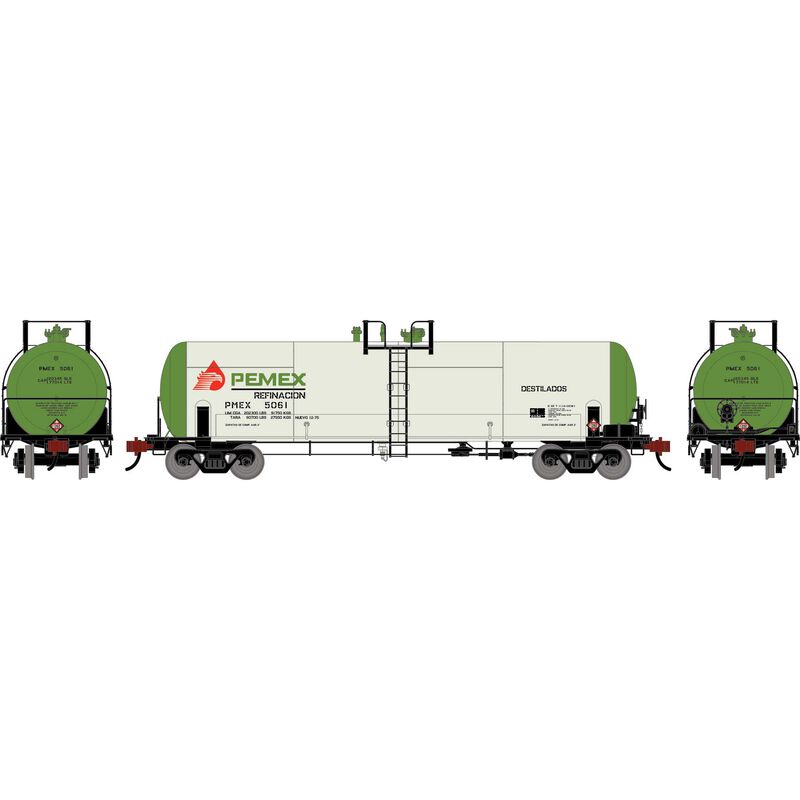 Athearn HO ATH RTC 20,900 Gallon Acid Tank Car, PMEX #5061