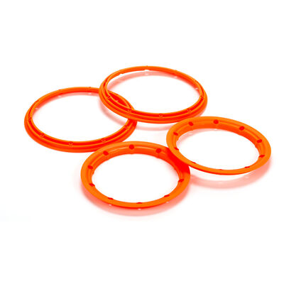 Beadlock Set, Inner & Outer, Fluorescent Orange(2): 5T Beadlock Set, Inner & Outer, Fluorescent Orange(2): 5T