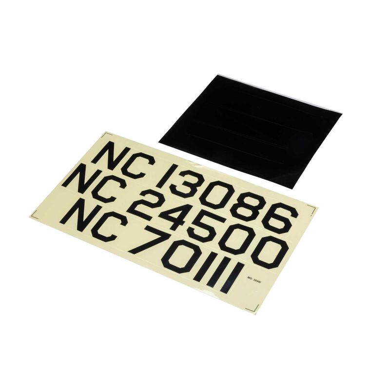 Starburst Decal Sheet: Clipped Wing J-3 Cub 10cc