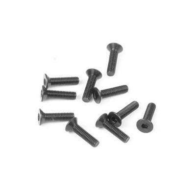 M3x12mm Flat Head Screws, Black (10) M3x12mm Flat Head Screws, Black (10)
