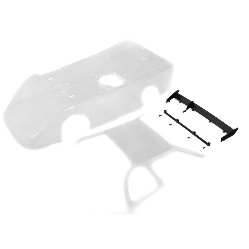 Losi Body, Clear: 22S DLM