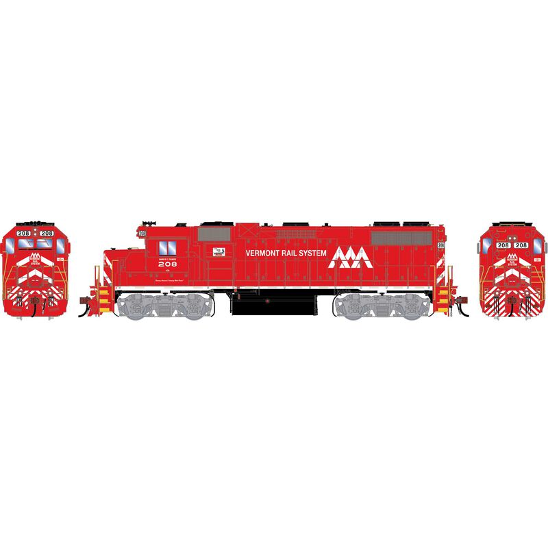 Athearn Genesis HO GEN GP38-2 Locomotive w/DCC & Sound, VTR #208