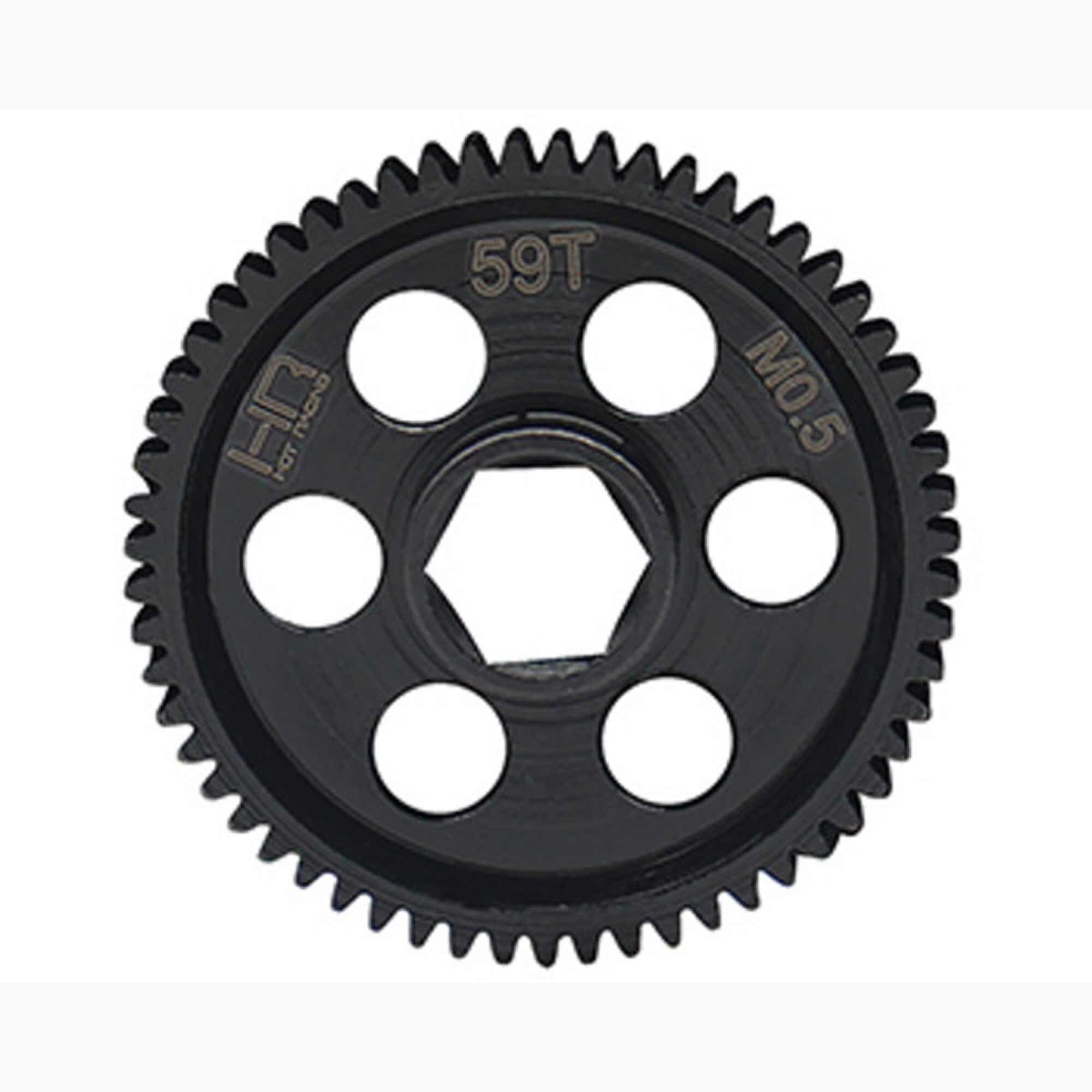 パーツ hotman Hot Racing Hot Racing CNC Steel Main Gear 0.5module 59 Tooth GROM