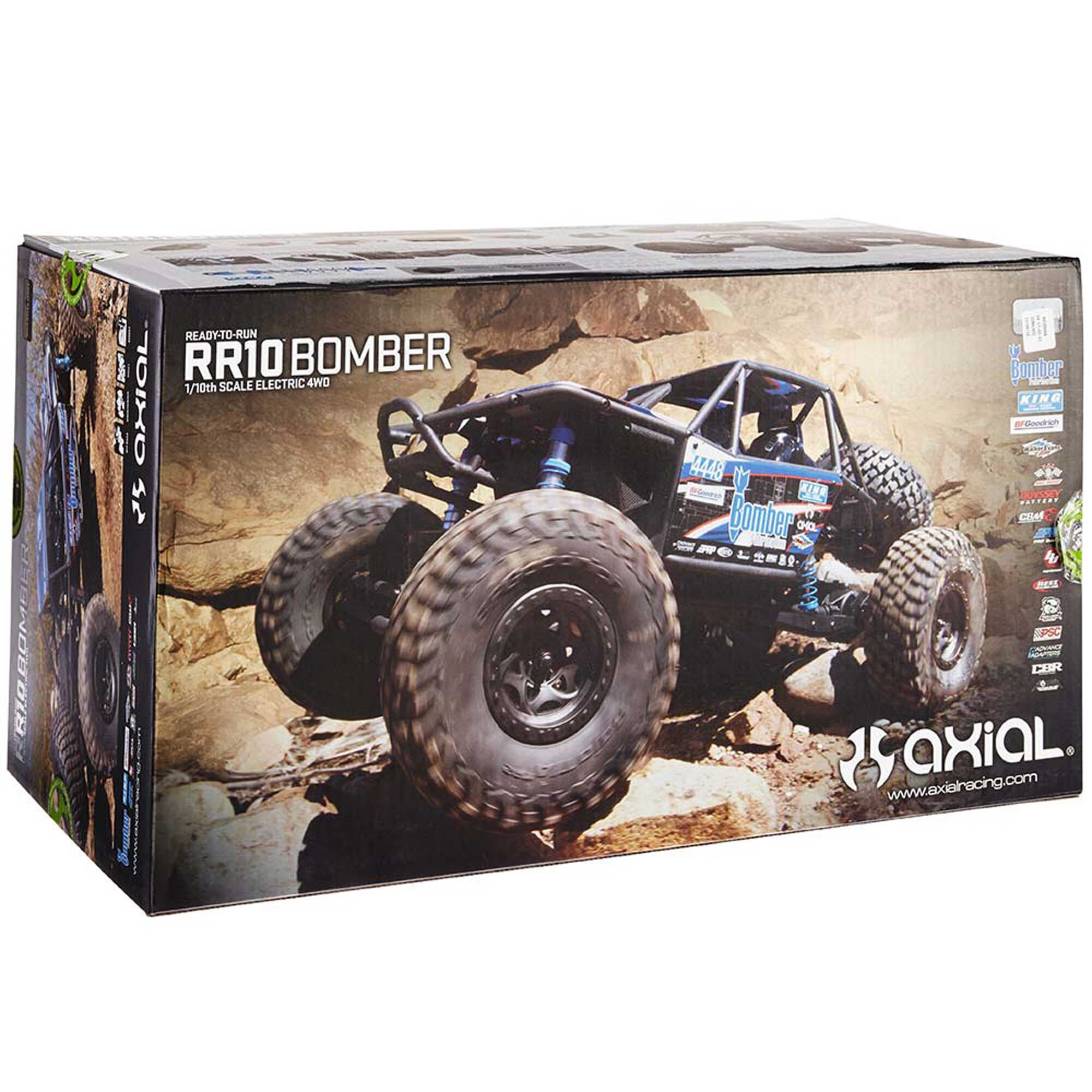 Axial 1/10 RR10 Bomber 4WD Rock Racer Brushed RTR | Horizon Hobby