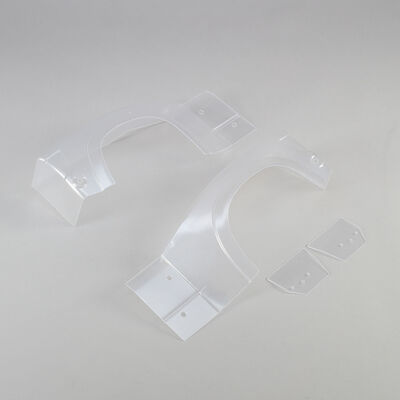 Left and Right Rear Fender Set, Clear: Super Baja Rey Left and Right Rear Fender Set, Clear: Super Baja Rey