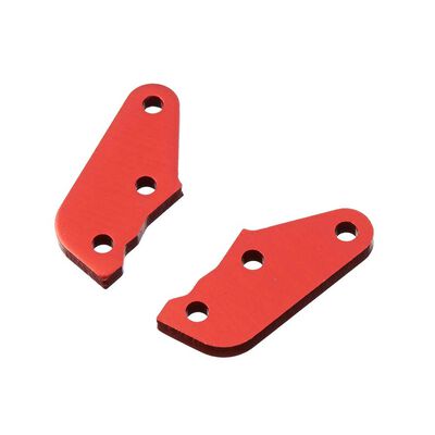 Steering Plate B Aluminum, Red (2) Steering Plate B Aluminum, Red (2)