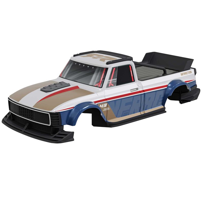 ARRMA INFRACTION GROM Body, Blue/Red
