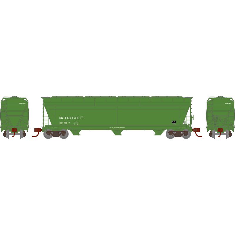 N ACF4600 Covered Hoppers, BN #455835