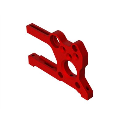 Aluminum Motor Mount, Red Aluminum Motor Mount, Red