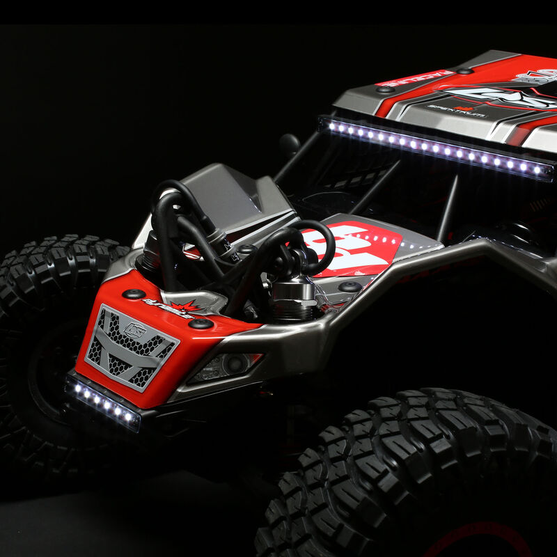 1/6 Super Rock Rey 4WD Brushless Rock Racer RTR with AVC, Baja Designs