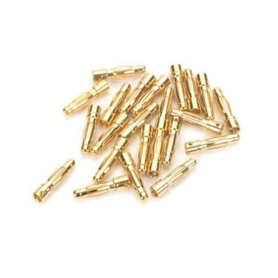 Connector: Gold Bullet Male, 4mm (30) Connector: Gold Bullet Male, 4mm (30)