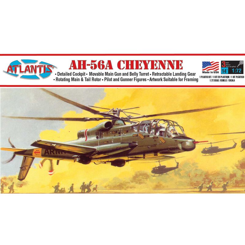 AH-56A Cheyenne Helicopter 1/72
