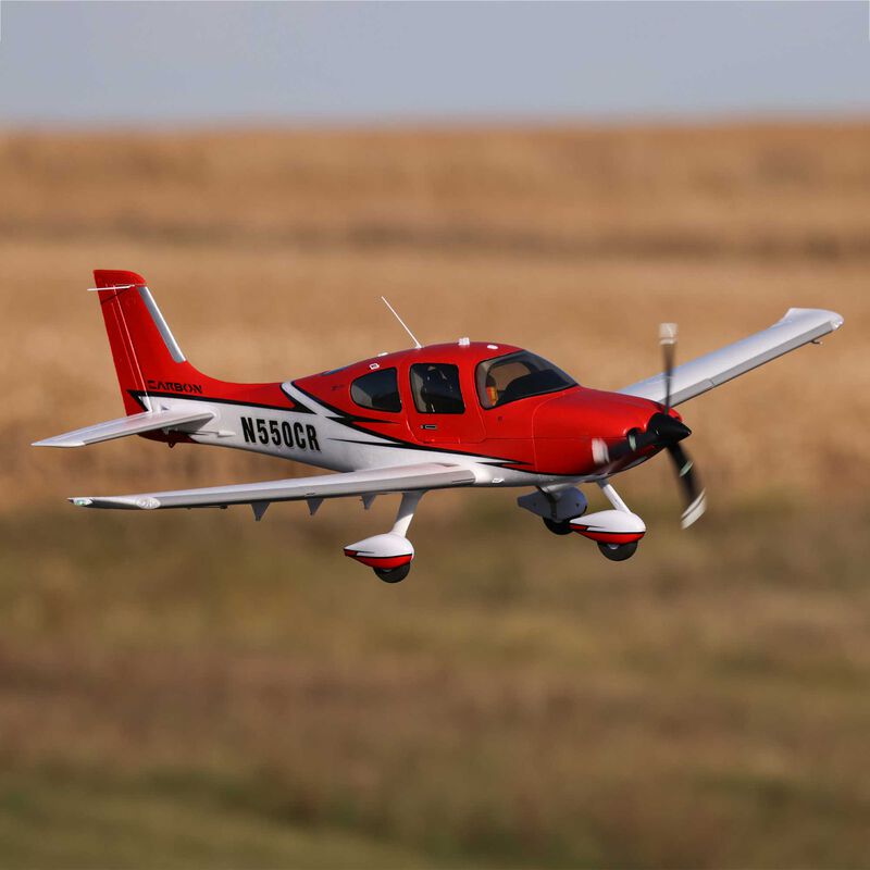 Cirrus SR22T 1.5m BNF Basic with Smart, AS3X  SAFE Select