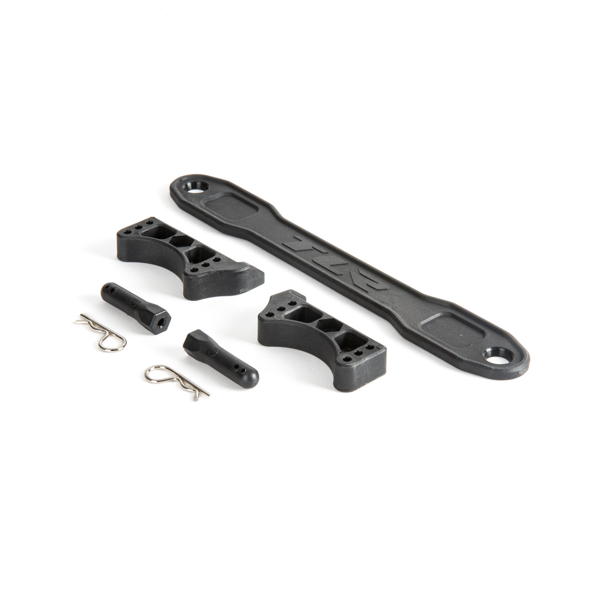 TEAM LOSI RACING Battery Mount Set 22 4.0 – Batteriehalterung Für RC-Modelle, Aus Kunststoff
