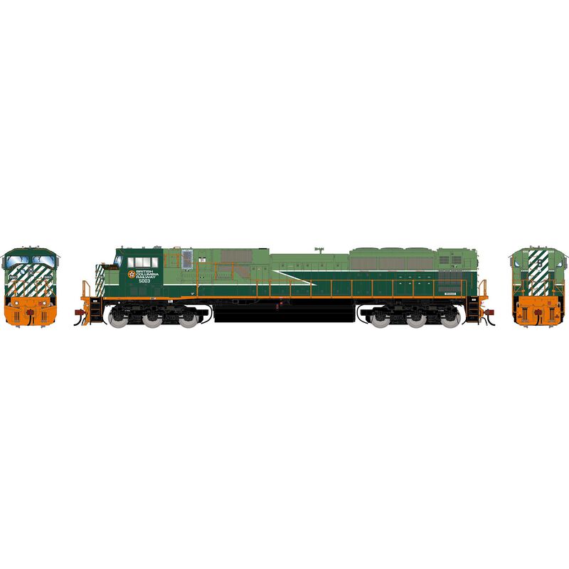 HO GEN SD90MAC-H PH I Locomotive w/DCC & Sound, Legendary Liveries BCOL #5003