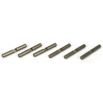 Diff Shaft Set, Alum (6): 8B, 8T 2.0 Diff Shaft Set, Alum (6): 8B, 8T 2.0