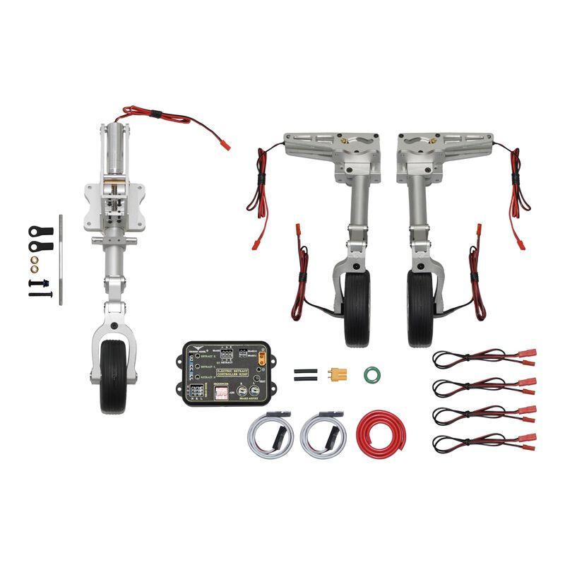 Phoenix Model Retract Set with Controller, AERMACCHI MB-339 BLUE 106’’