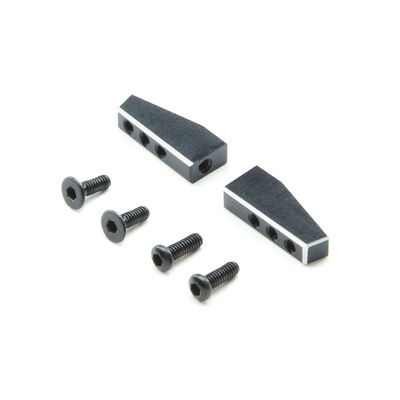 Servo Mount Set, Aluminum: Mini-T 2.0, Mini-B Servo Mount Set, Aluminum: Mini-T 2.0, Mini-B